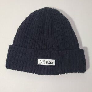 Titleist Black Adult Beanie Golf Outdoor Cold Weather